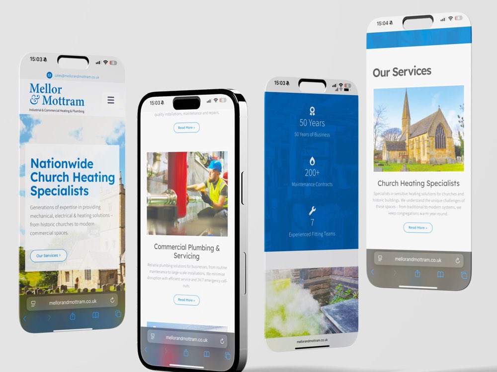 Mellor & Mottram’s new website
