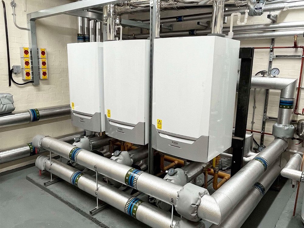 Sheltered Housing Heating System Upgrade | Temporary Boiler Plant & Remeha Boilers – Boiler Hire UK